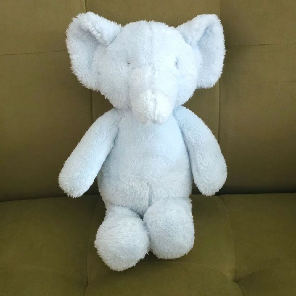 Cloud Island Target Pale Blue Elephant Plush Stuffed Animal 12” Baby Infant Toy